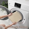 Pack of 6 Premium Cotton Laundry Bags with Zip Without