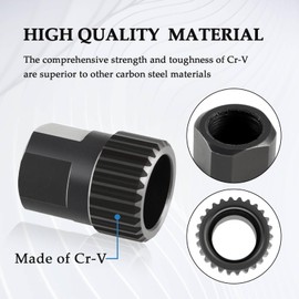 EVRBUL Bicycle Wheel Hub Tool,Bike Rear Hub Lock Ring Nut Removal Repairing Tool Compatible with DT Swiss Star Ratchet DT 350 240 440 540 Ratchet