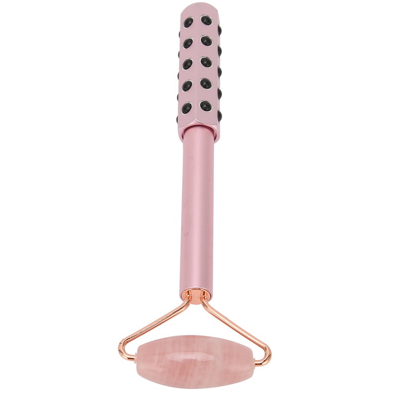 Facial Roller Relieve Wrinkles Germanium Stones Natural Jade Face Massage