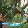 Seesii 2-IN-1 Cordless Pole Saw & Mini Chainsaw 6 inch