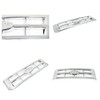 RainMan S Front Upper Grille Plastic Chrome 8L8Z8200CA Replacement for