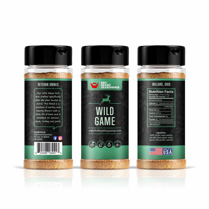 Wild Game Seasoning