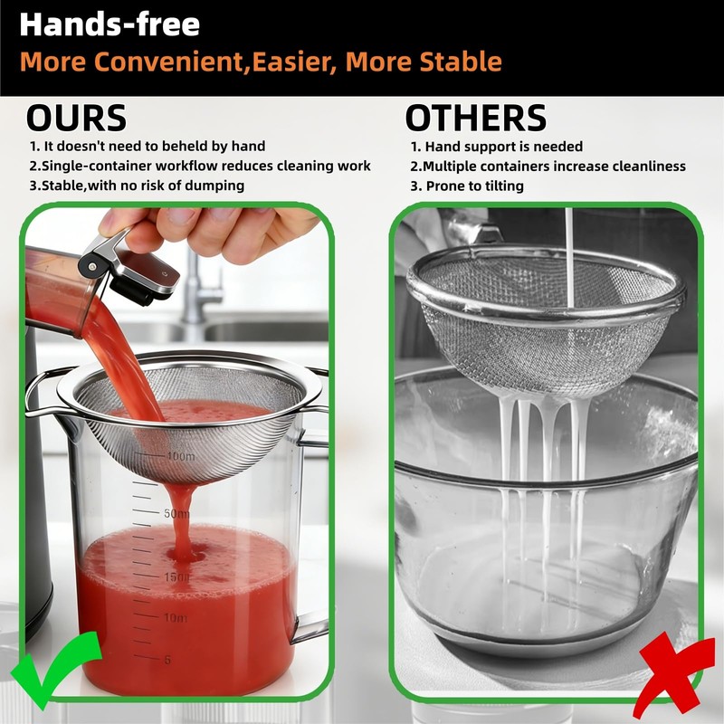 Juice Strainer for Nama J2,Suitable for Nama J2 Cold Press