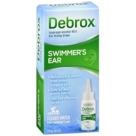 Debrox Swimmer's Ear Ear Drying Drops Clears out Water 1 oz