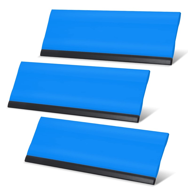 FOSHIO 6 Inch Rubber Squeegee for Kitchens, Glass, Shower and