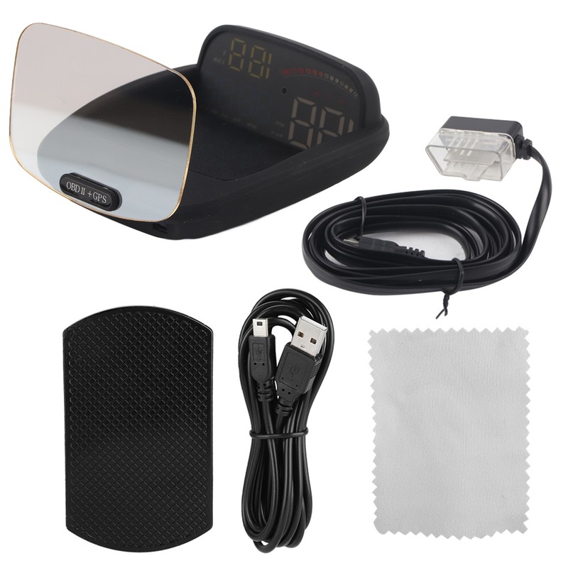 Large Screen Head Up Display Suitable for OBD and GPS