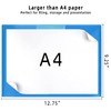 Plastic Wallets - 30 Pack A4 Folders Wallets Plastic Document