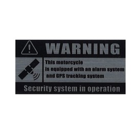 Toyo Mark Mfg. Motorcycle Tamper Proof Security Sticker GPS 3521