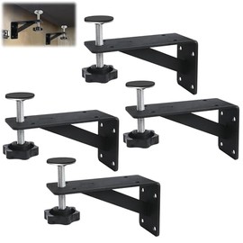 4 Pcs Undermount Sink Brackets, Undermount Sink Support, Undermount Sink Repair kit, Sink Bracket for Kitchen, Undermount Sink Brackets for Narrow Cabinet