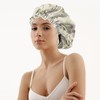 Zewurtuw 2PCS Satin Hair Bonnet Silk Bonnet for Sleeping Double