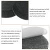 uxcell Furniture Pads, 24Pcs 0.5" - Round Self Adhesive Felt