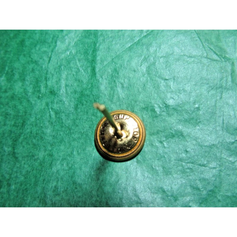 (1) 5/8" SUPERIOR QUALITY "F D" FIRE DEPT GOLD METAL