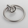 BGL Brushed Towel Ring, 304 Stainless Steel Towel Rail Ring,