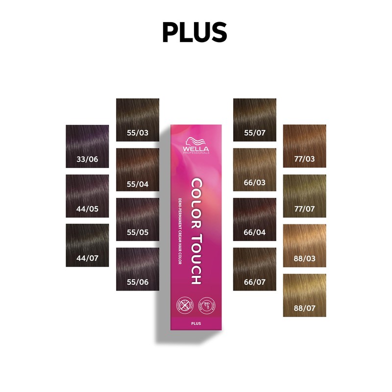 Color Touch Plus 44/07 Medium Brown Intense Natural Brown 60