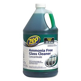 Zep Commercial Glass Cleaner Concentrate - Concentrate Liquid Solution, Green - 1 gal (128 fl oz)