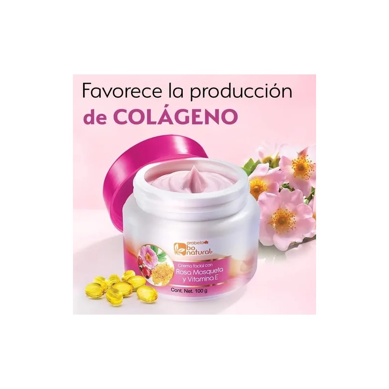 Crema Facial Rosa Mosqueta Vitamina E Manchas Anti Edad Pak