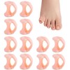 Kecartu 12 PCS Pinky Toe Spacers, Light Pink
