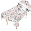 ANRO Oilcloth Tablecloth Washable Wax Tablecloth Plastic Tablecloth Sold by