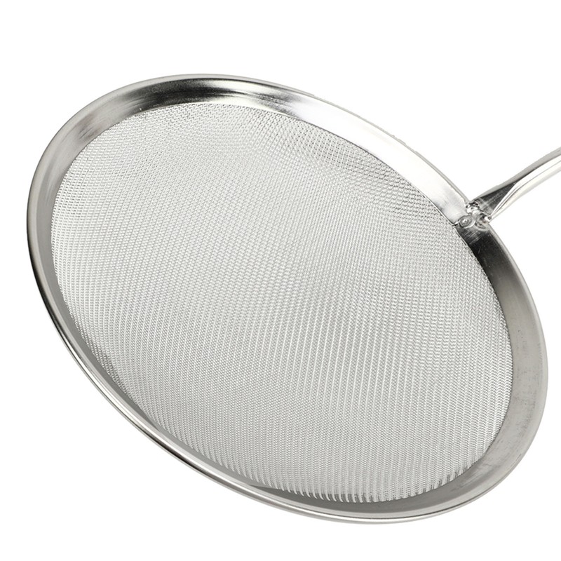 Oil Colander Efficiency Filtration Easy To Use Fine Mesh Food