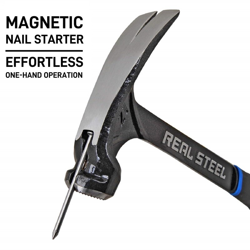 Real Steel 21 Oz One Piece Forged Milled Face Framing