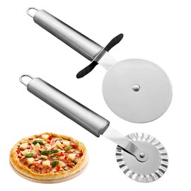 SGERUFZ Sharp Pizza Cutter, Handy Pizza Roller, Easy to Clean, Dishwasher Safe