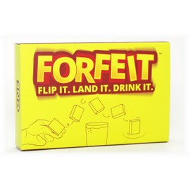 Forfeit - Retro Party Drinking Games Adults, Family Groups and Couples - Christmas Secret Santa Gifts Men Women New Years Easter Freshers Student Uni