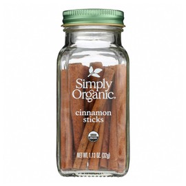 Simply Organic Cinnamon Stix Whl Bttl