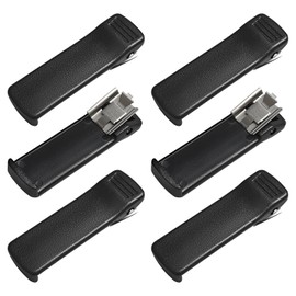 6 Pack APX6000 Belt Clip HLN8460 for Motorola XTS3000 XTS5000 XTS3500 XTS4250 APX6000 APX7000 APX8000 SRX2200 HLN8460A NTN8266 NTN8266B NTN8923 NTN8294 NTN8299 RNN4006 Walkie Talkie Clip