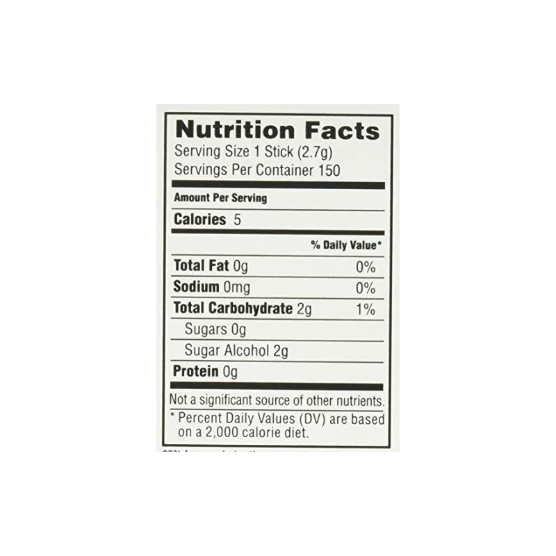 Five 5 GUM Sweet Mint Sugar Free Chewing Gum, 15