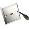 HDMI 2.0 4K Single Wall Plate Faceplate Socket with Pigtail