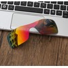 Sunglass Lenses Replacement Polarized for Oakley Batwolf Sunglasses (Red Mirror
