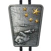 Bowties.jp prt0214 Silver Ocean Star Loop Tie Necklace Polar Tie
