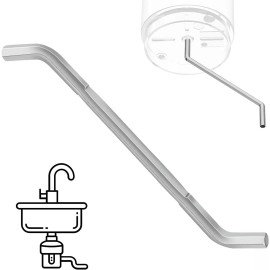 Haiouus Garbage Disposal Wrench, Allen Wrench Tool Compatible Silver