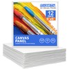 FIXSMITH Canvases for Painting -6x6 inch Painting Canvas Boards, Super