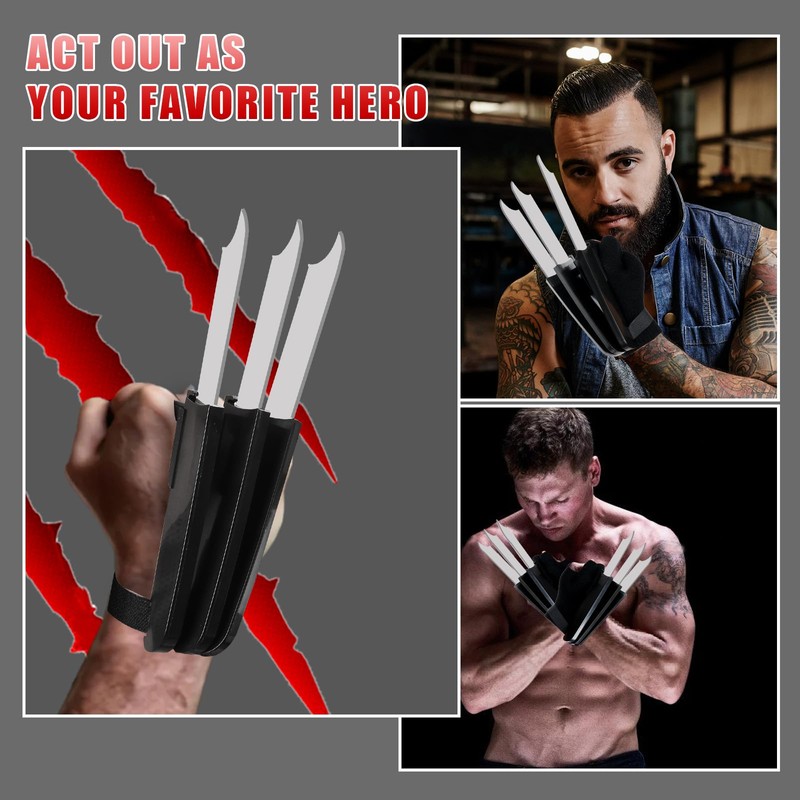 Heyseri 2 PCS Wolf Claws, New Upgrade Wolf Claws with