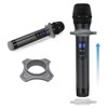 Wireless Microphone, Handheld Dynamic Microphone Wireless mic System for Karaoke