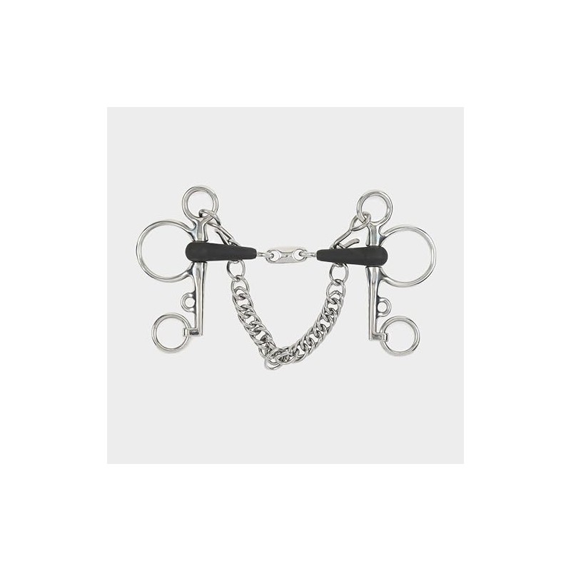 Shires Equikind Plus Pelham Peanut Link Bit 5 1/2 inch