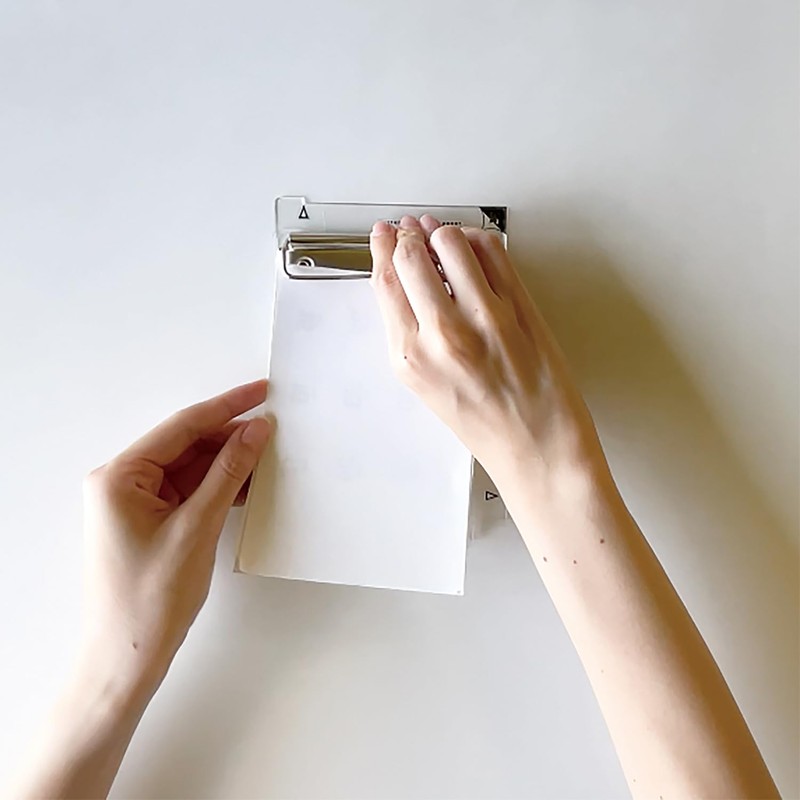 Kutsuwa VS028CL Paper Cutter Binder, Clear