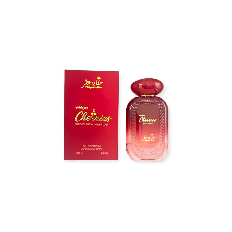 HEKAYAT ATTAR Cherries Perfume Eau De Parfum 100 ML (3.4