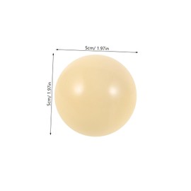 BESPORTBLE Pool Table Balls 4 Pack White Billiards Balls Billiard Accessories for Beginners