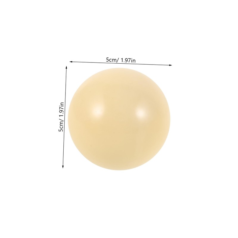 BESPORTBLE Pool Table Balls 4 Pack White Billiards Balls Billiard
