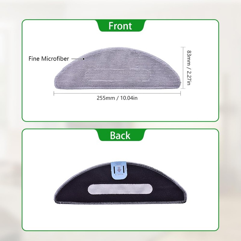 neutop Mop Pads Compatible with iRobot Roomba Combo j5/j5+, Combo