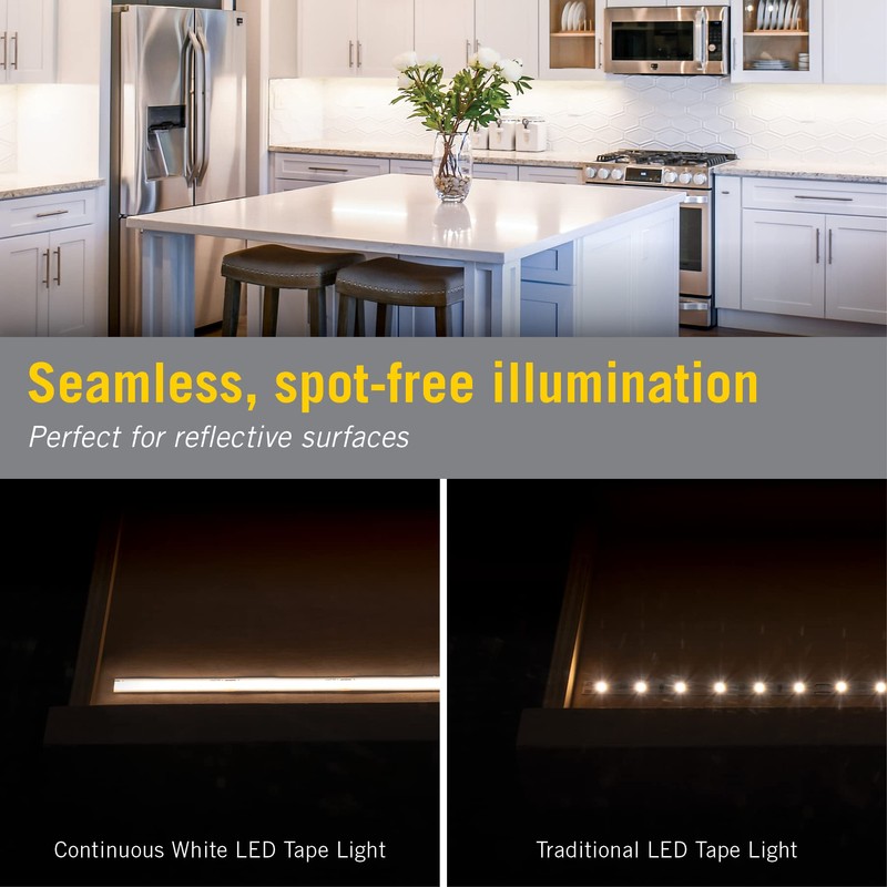 Armacost Lighting RibbonFlex Home Continuous (COB) LED Tape Light Kit
