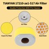 TIANYAN 17210-ze1-517 17210-ze1-505 Air Filter Compatible with Honda Gx200 GX100
