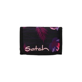 satch Wallet for Boys and Girls with Window, Coin Pocket and Note Compartment, Mystic Nights - Purple, Standard size