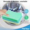 PioFiber Shop Towels – 50 Pack Edgeless Microfiber Cleaning Cloths,