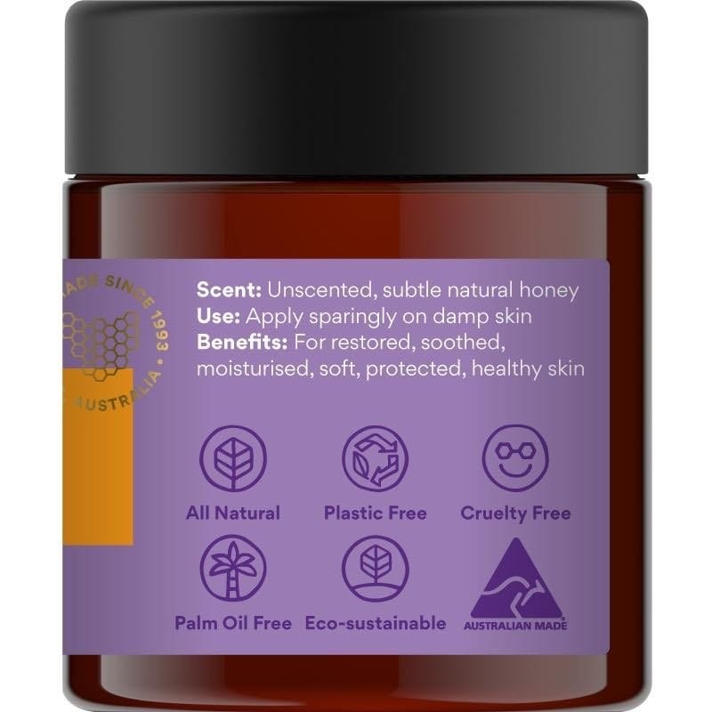 Beauty & the Bees Rich Moisture Cream 120ml - Leatherwood