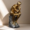 Resin The Thinker Thinking Man Statue Sculpture Frgurine Gift for