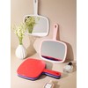 Gladmart Hand Mirror Salon Barber Hairdressing Handheld Mirror with Handle