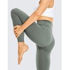 CRZ YOGA Womens Brushed Naked Feeling Workout Leggings 25" -